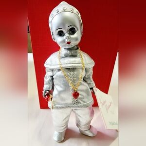 Vtg. 1993 MADAME ALEXANDER TIN WOODSMAN #432  *NO funnel HAT